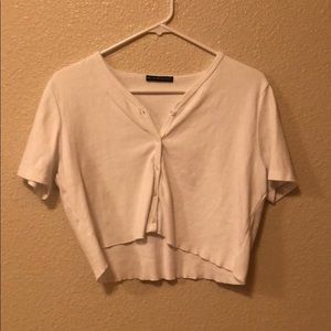 White brandy Melville top